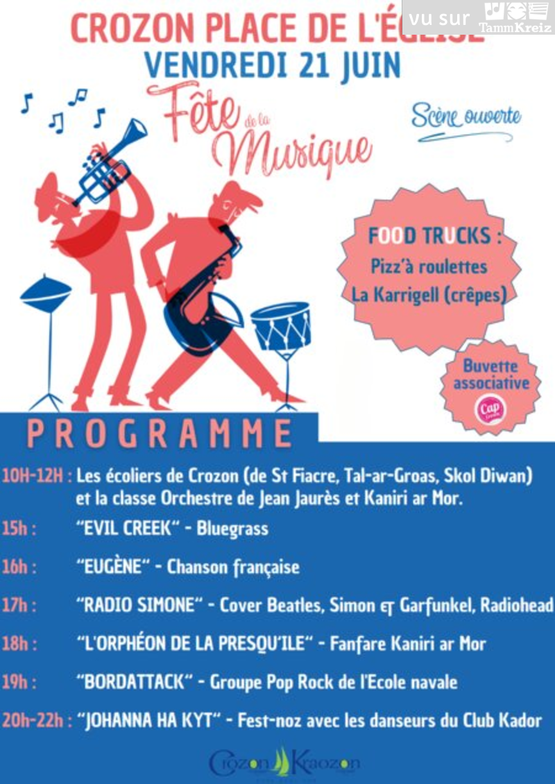 Concert et Fest-Noz à Crozon
