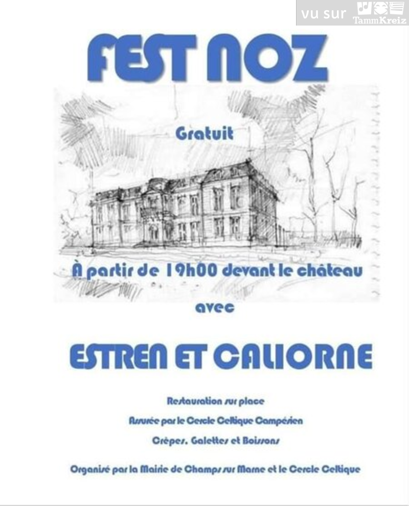 Fest Noz à Champs-sur-Marne