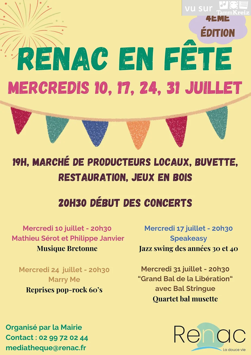 Fest Noz&nbsp;à&nbsp;Renac