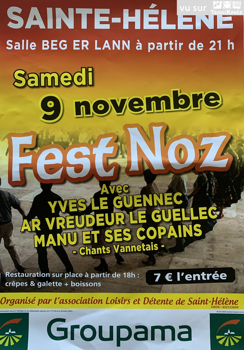 Fest Noz à Sainte-Hélène