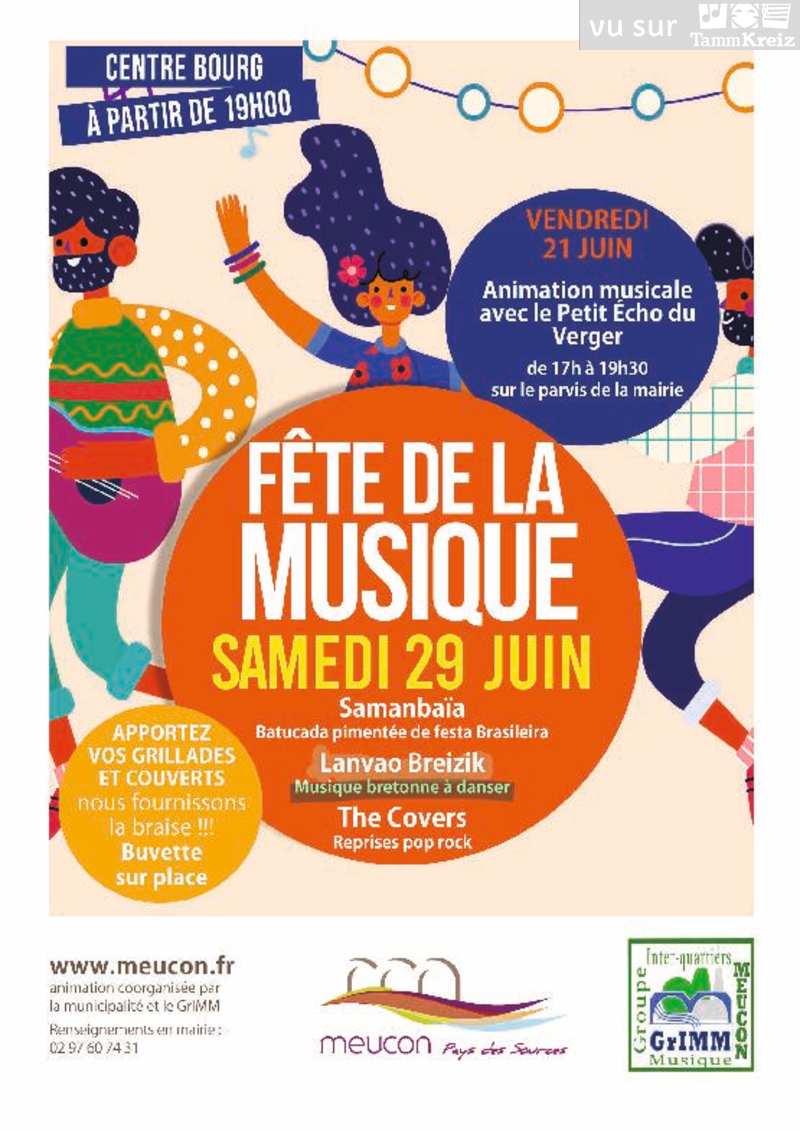 Concert et Fest-Noz&nbsp;à&nbsp;Meucon