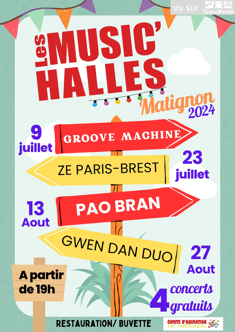 Concert et Fest-Noz à Matignon