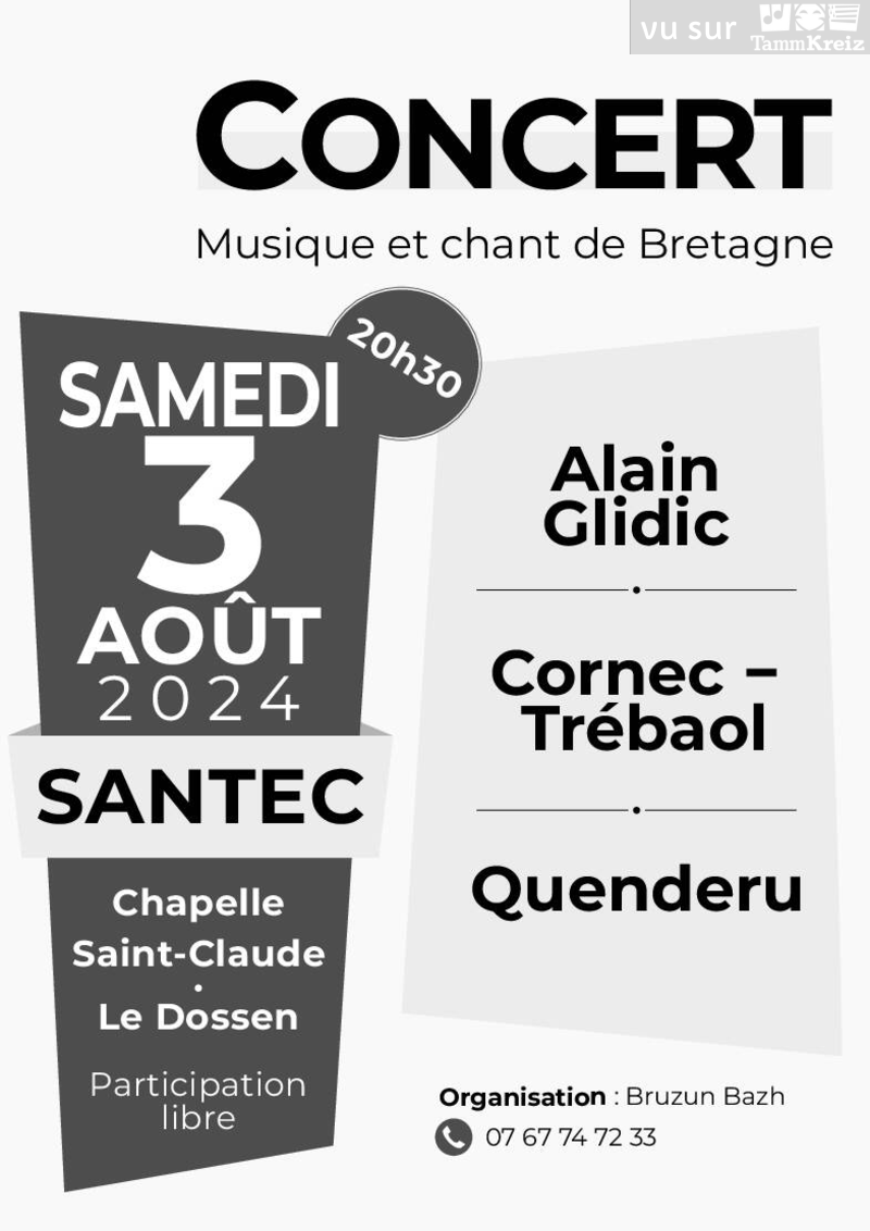 Concert à Santec