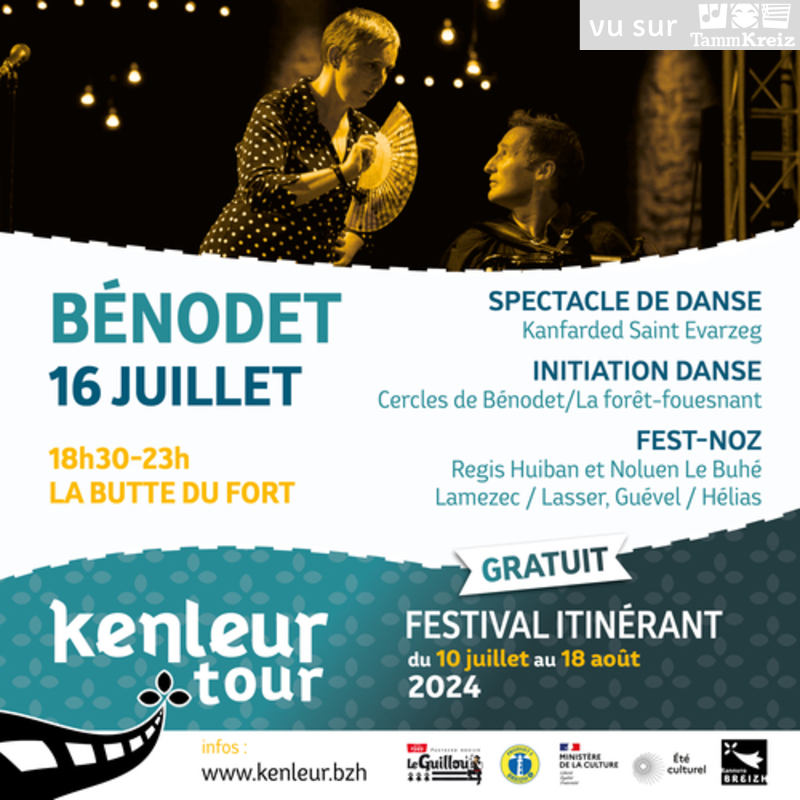 Spectacle et fest-noz à Bénodet
