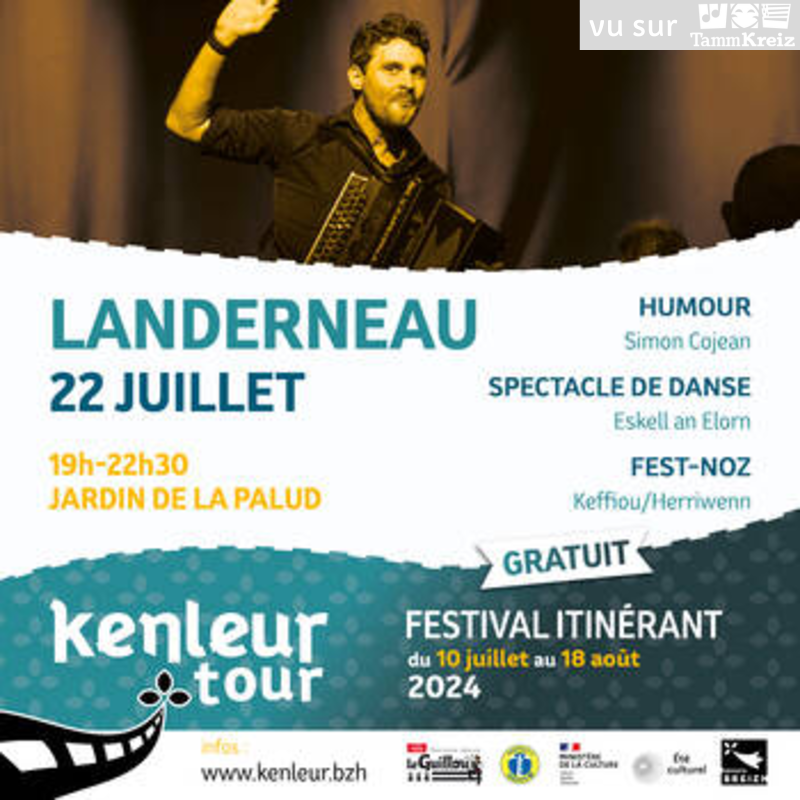Spectacle et fest-noz à Landerneau