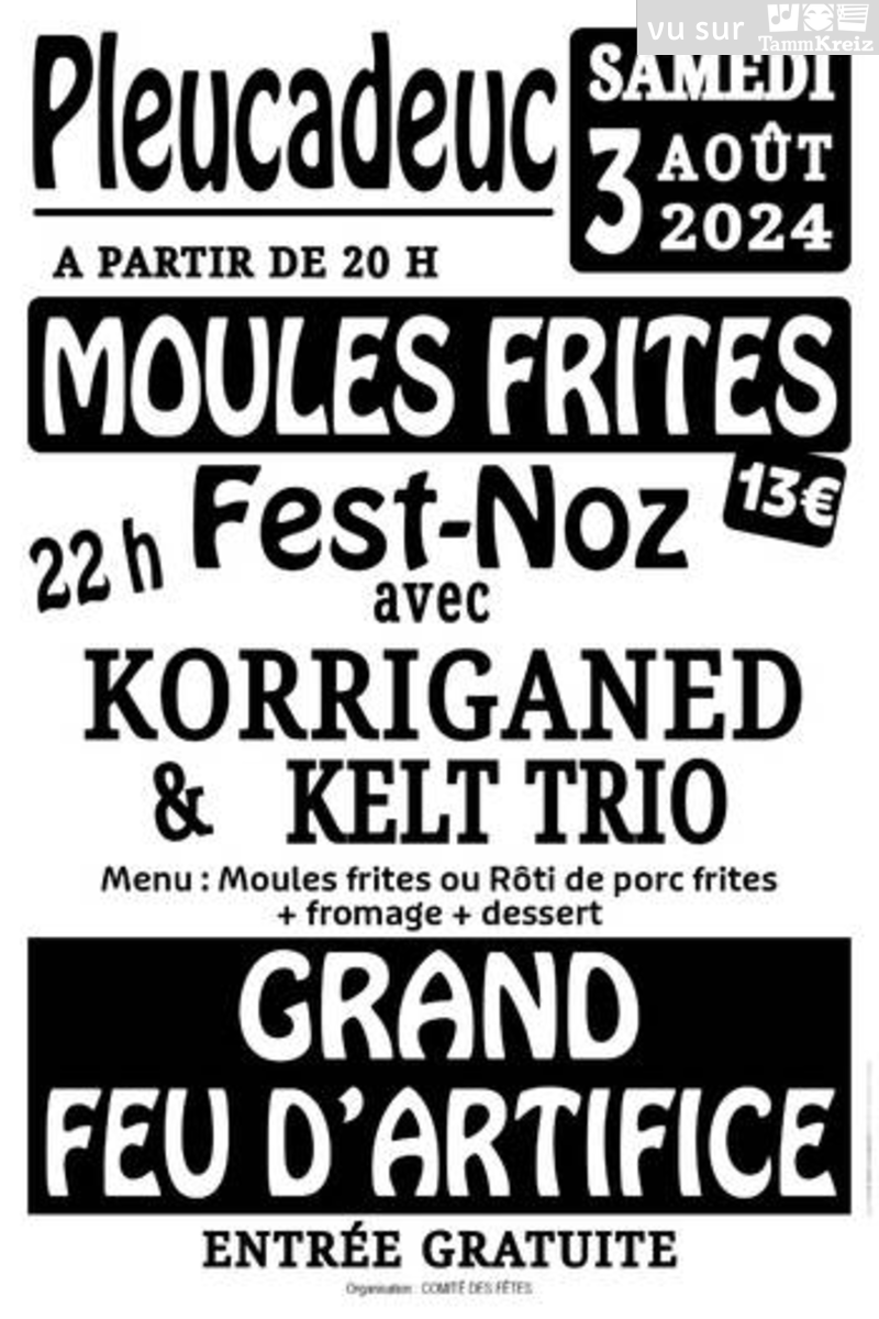 Fest Noz à Pleucadeuc