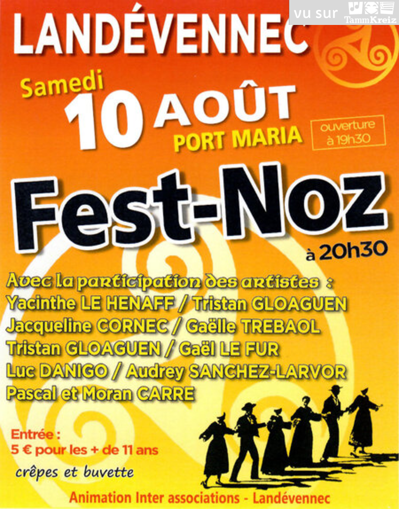 Fest Noz à Landévennec