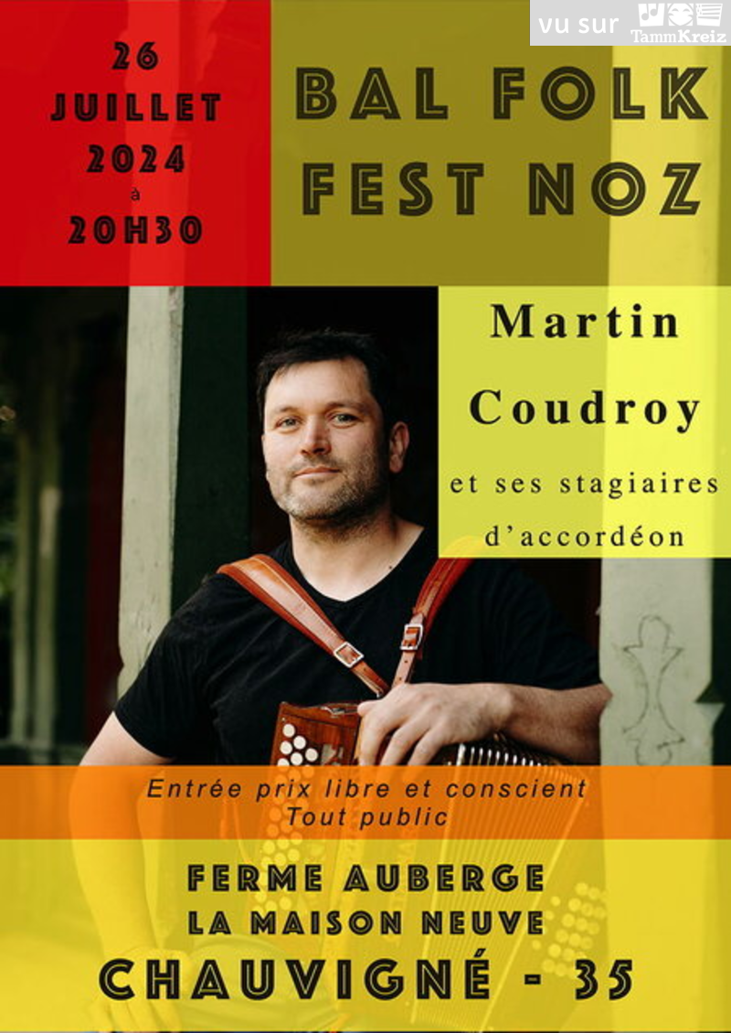 Fest-Noz/Bal folk à Chauvigné