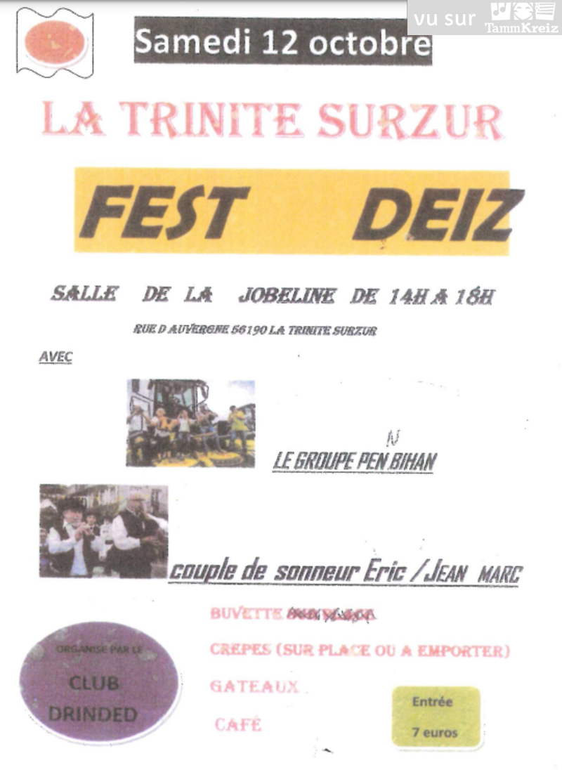 Fest Deiz à La Trinité-Surzur