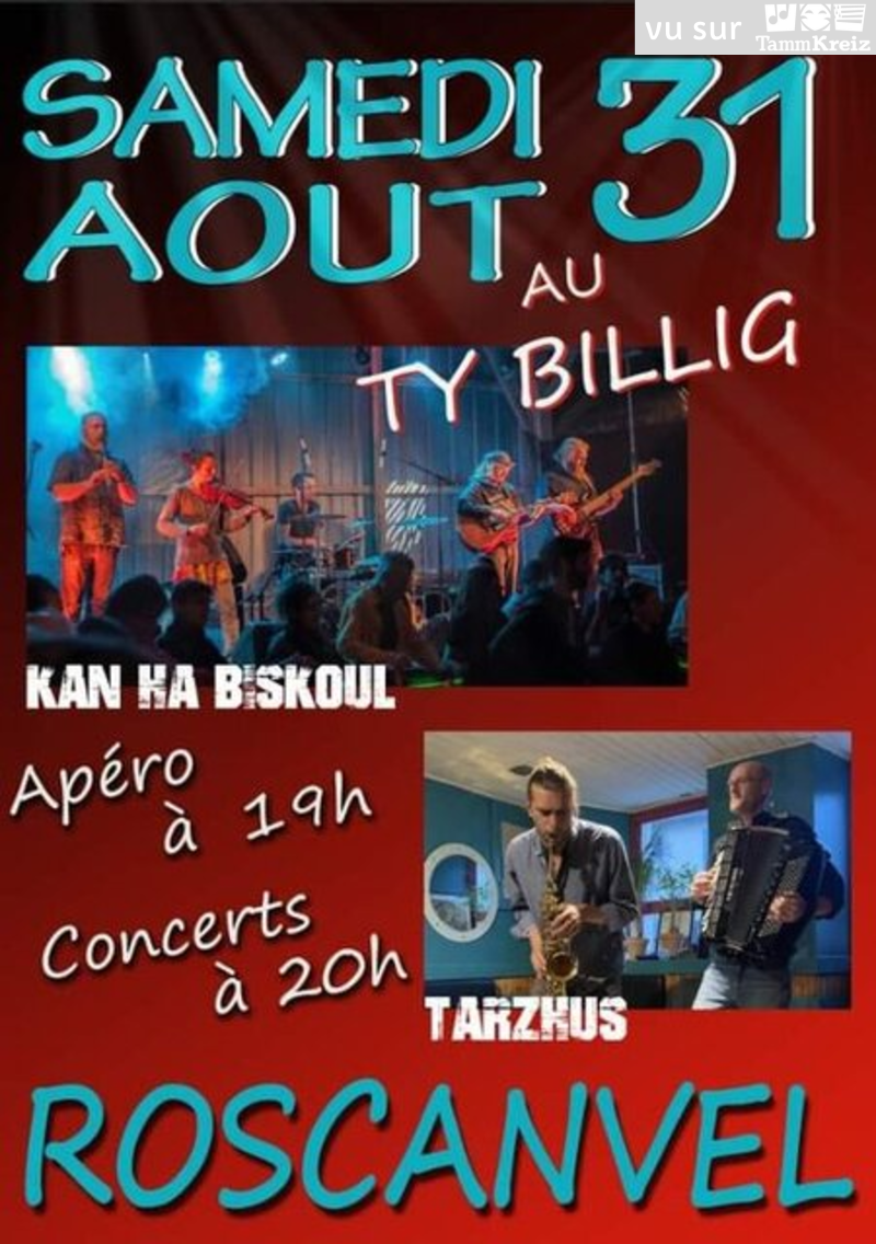 Concert et Fest-Noz à Roscanvel