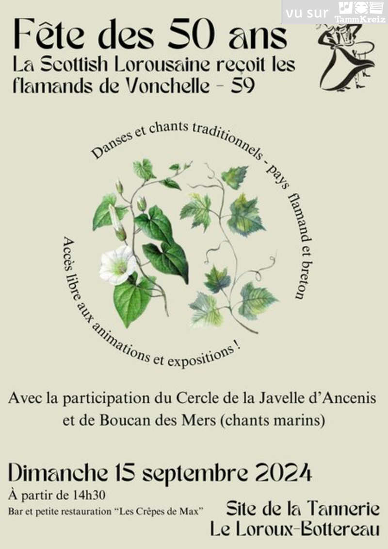 Concert et spectacle à Le Loroux Bottereau