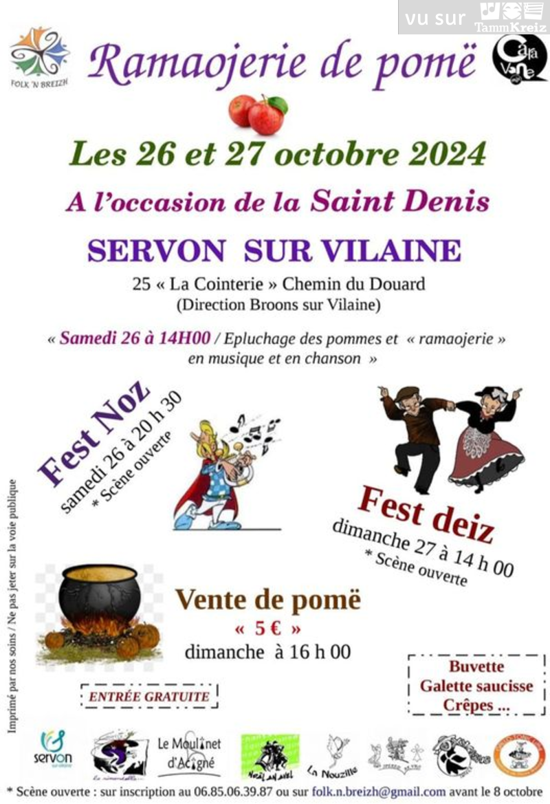 Fest Noz à Servon-sur-Vilaine