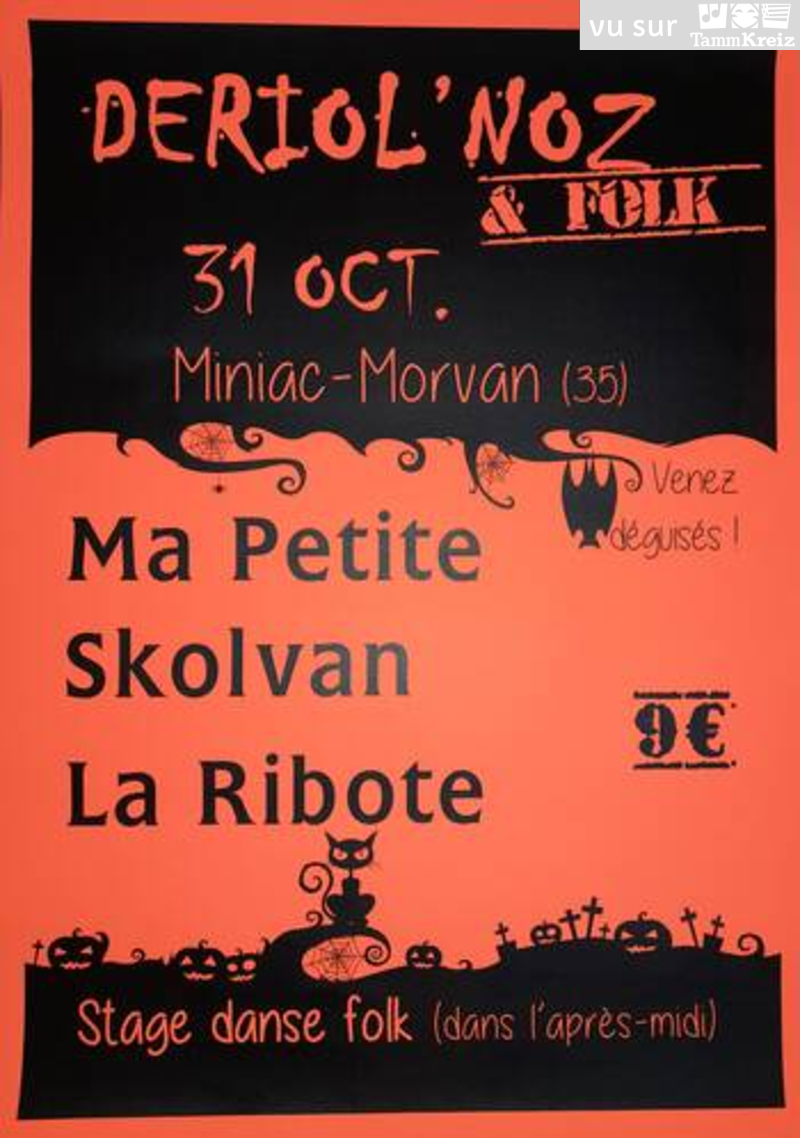 Fest-Noz/Bal folk à Miniac-Morvan