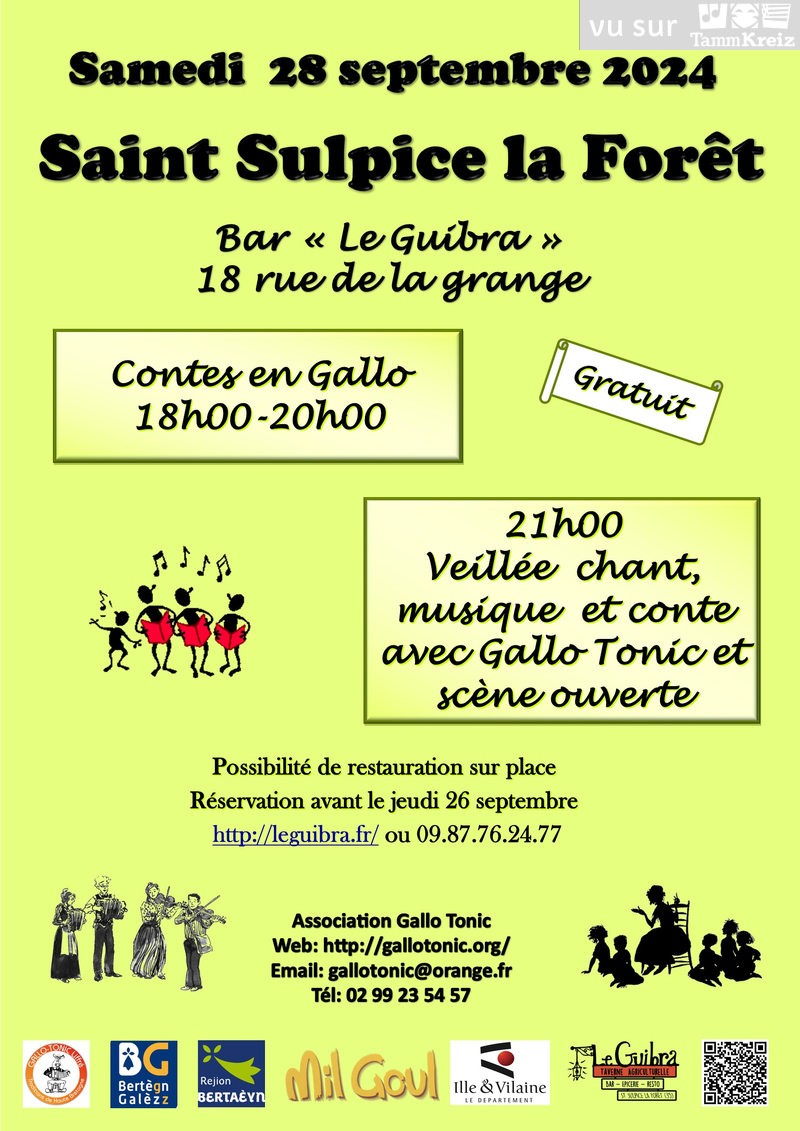 Veillée à Saint-Sulpice-la-Forêt