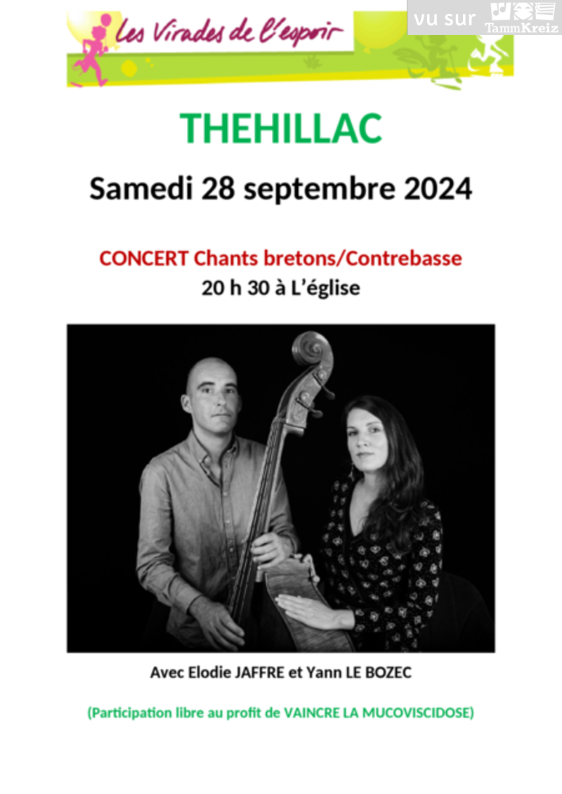 Concert à Théhillac