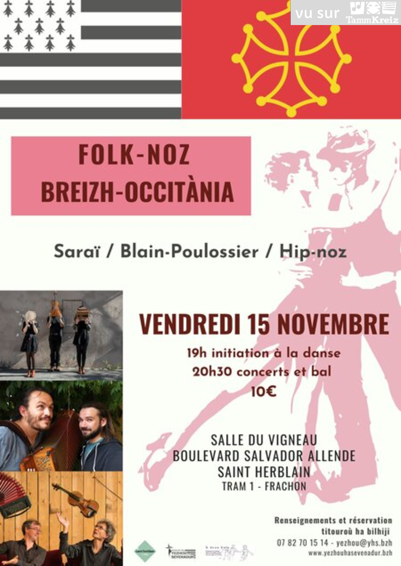Fest-Noz/Bal folk à Saint-Herblain