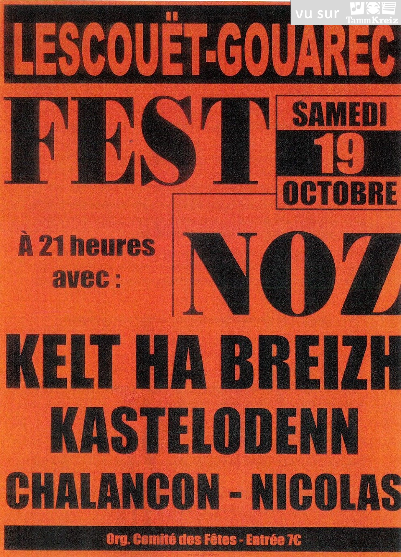 Fest Noz à Lescouët-Gouarec
