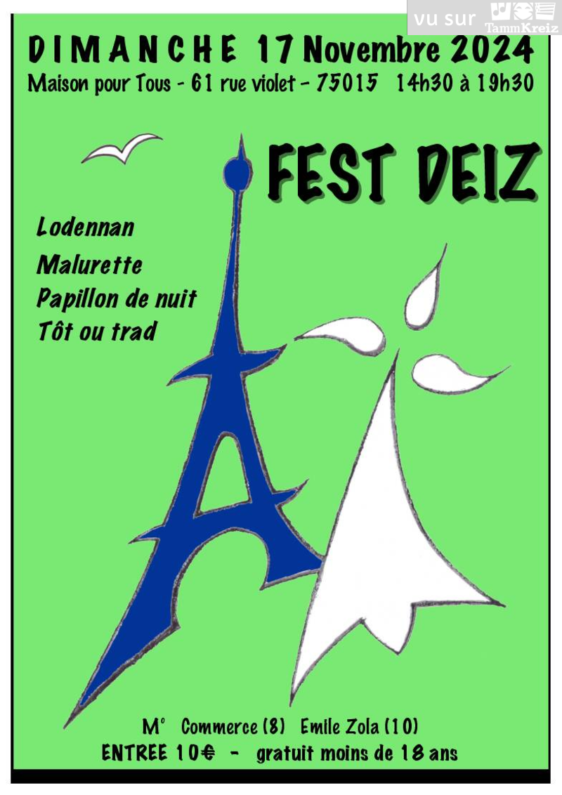 Fest Deiz&nbsp;à&nbsp;Paris