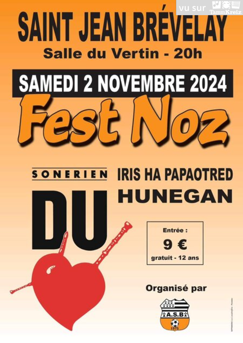Fest Noz à Saint-Jean-Brévelay