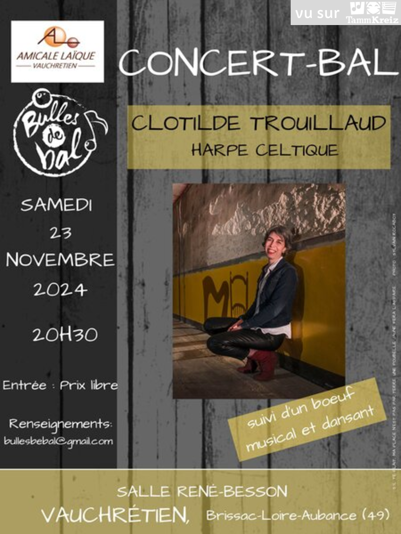 Concert/Bal à Brissac-Loire-Aubance
