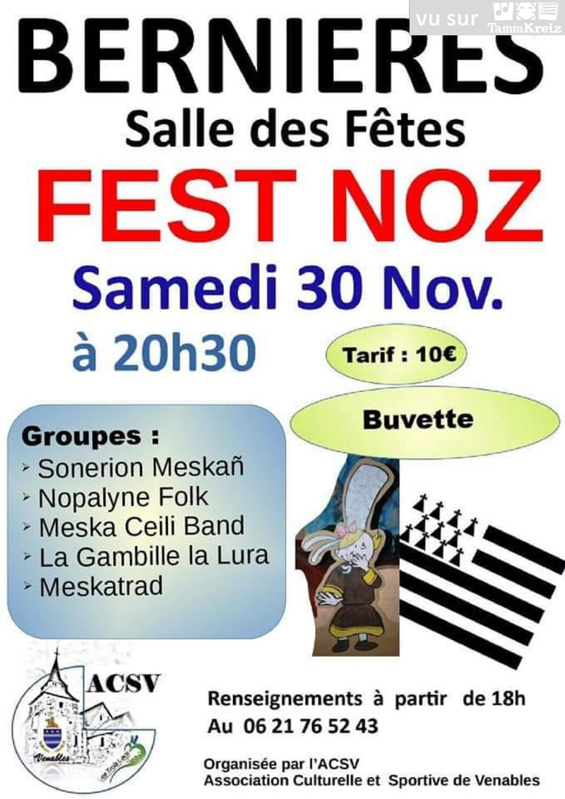 Fest Noz à Bernières