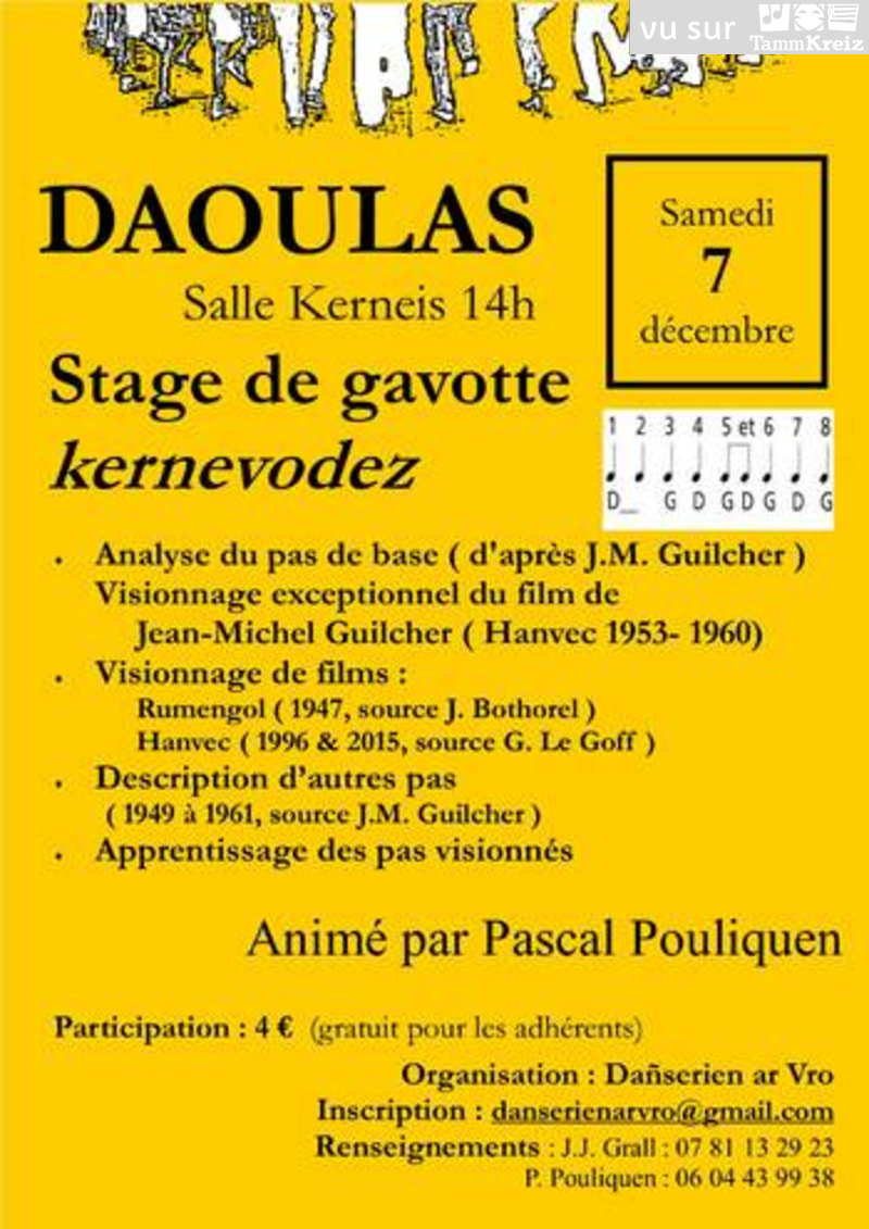 Stage&nbsp;à&nbsp;Daoulas