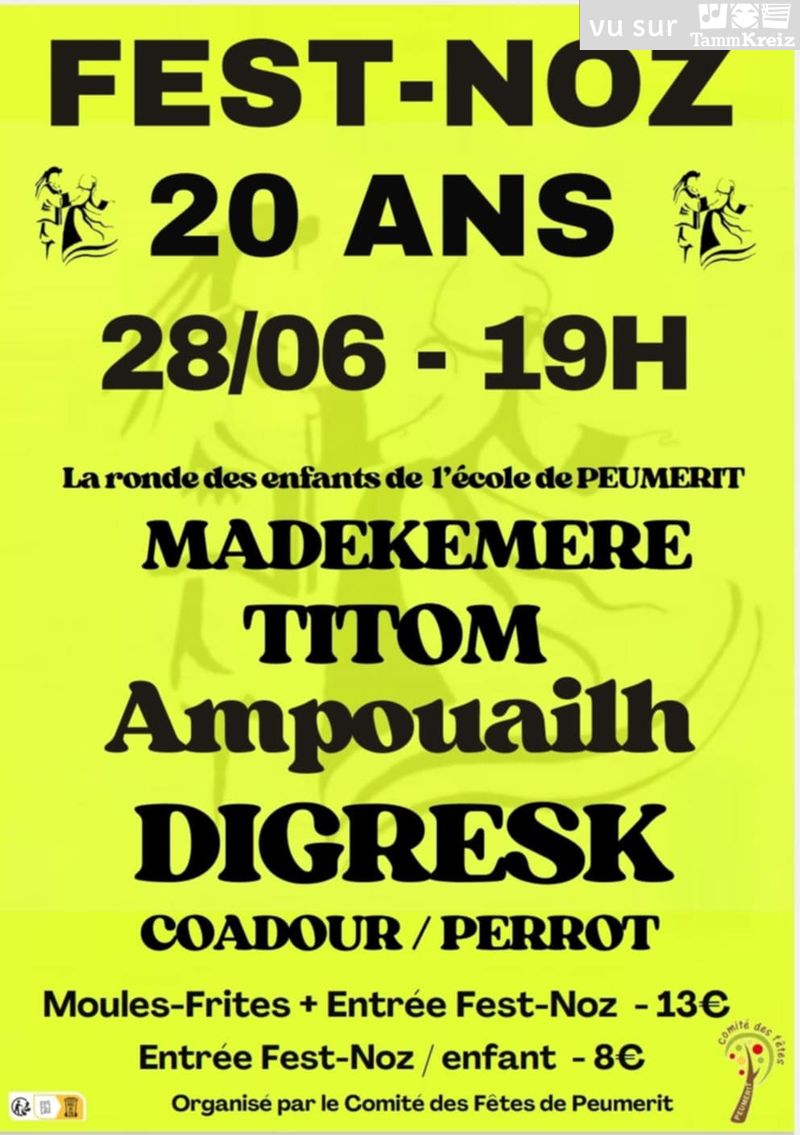 Fest Noz à Peumérit