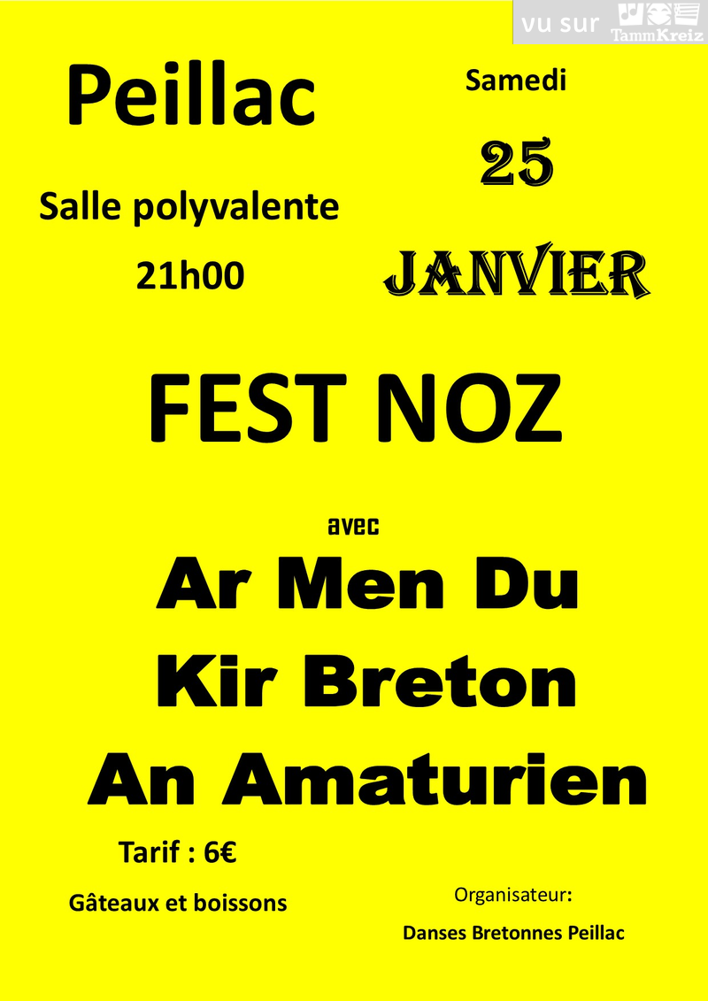 Fest Noz à Peillac