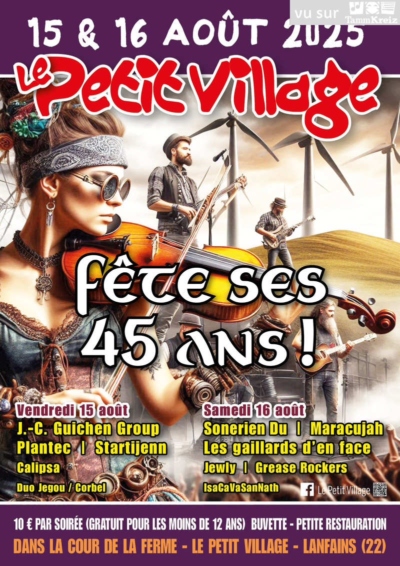 Concert et Fest-Noz à Lanfains