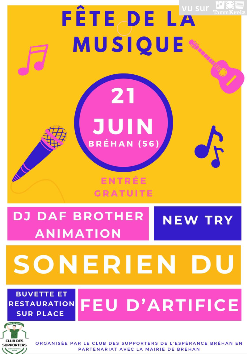 Concert et Fest-Noz à Bréhan