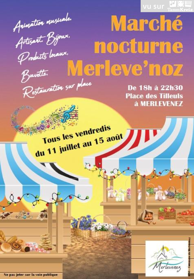 Fest Noz à Merlevenez