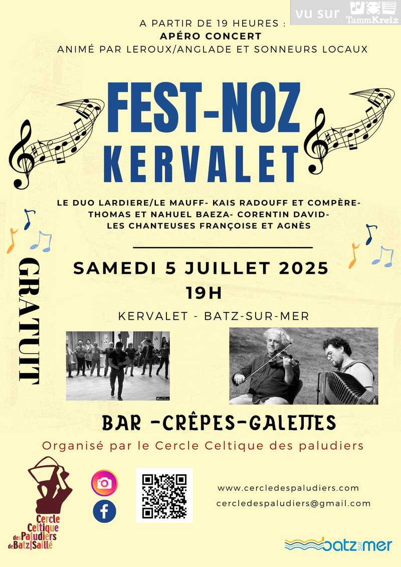 Fest Noz à Batz-sur-Mer