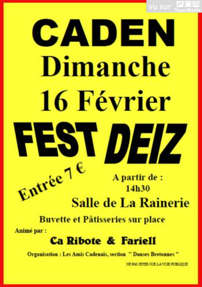 Fest Deiz à Caden