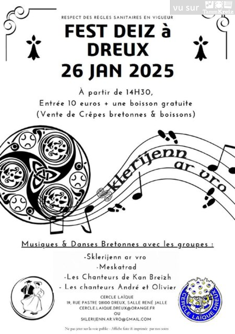 Fest Deiz à Dreux