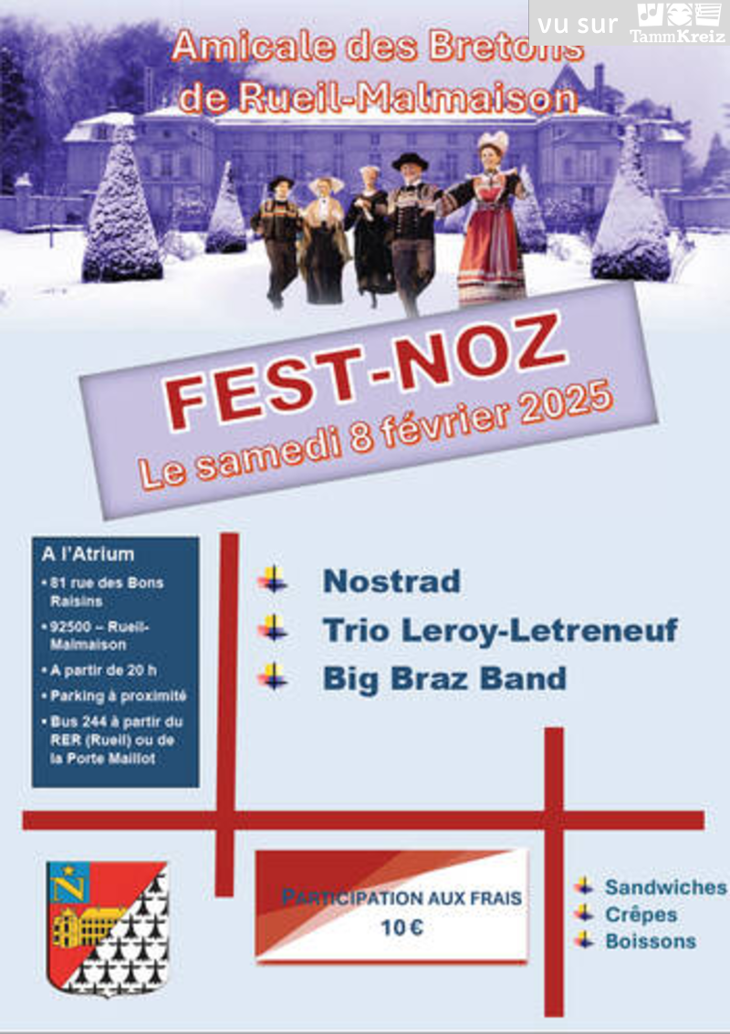Fest Noz à Rueil-Malmaison