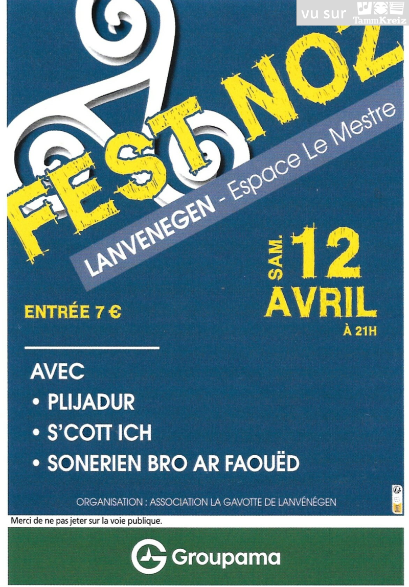 Fest Noz à Lanvenegen