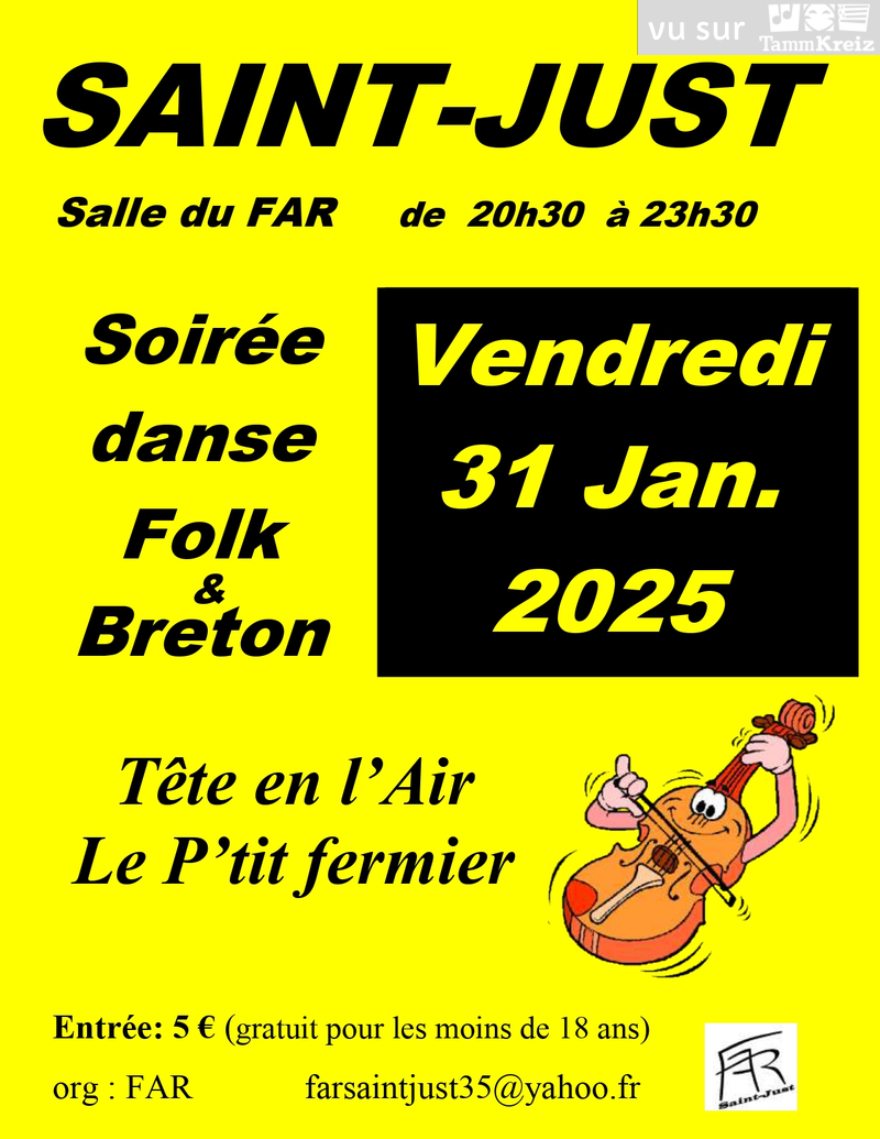 Fest-Noz/Bal folk à Saint-Just