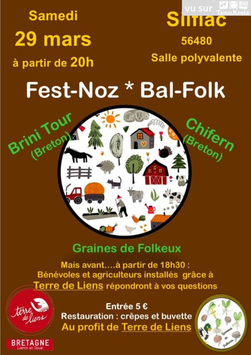 Fest-Noz/Bal folk à Silfiac