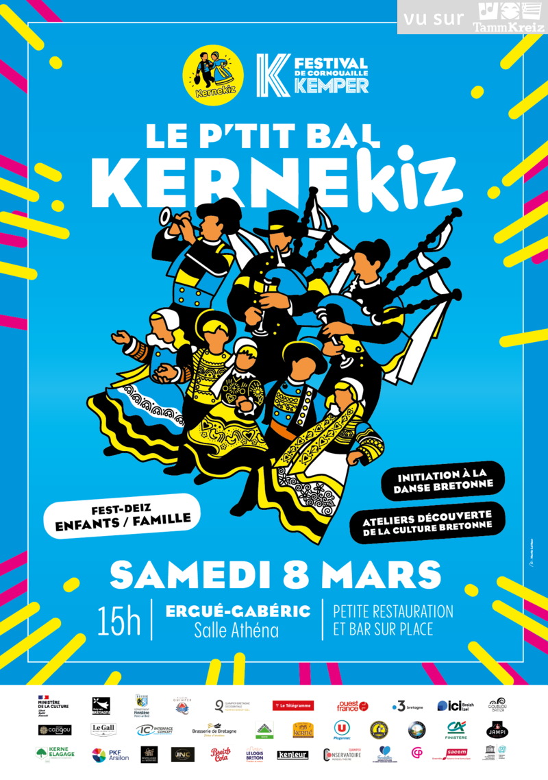 Bal des enfants à Ergué-Gabéric