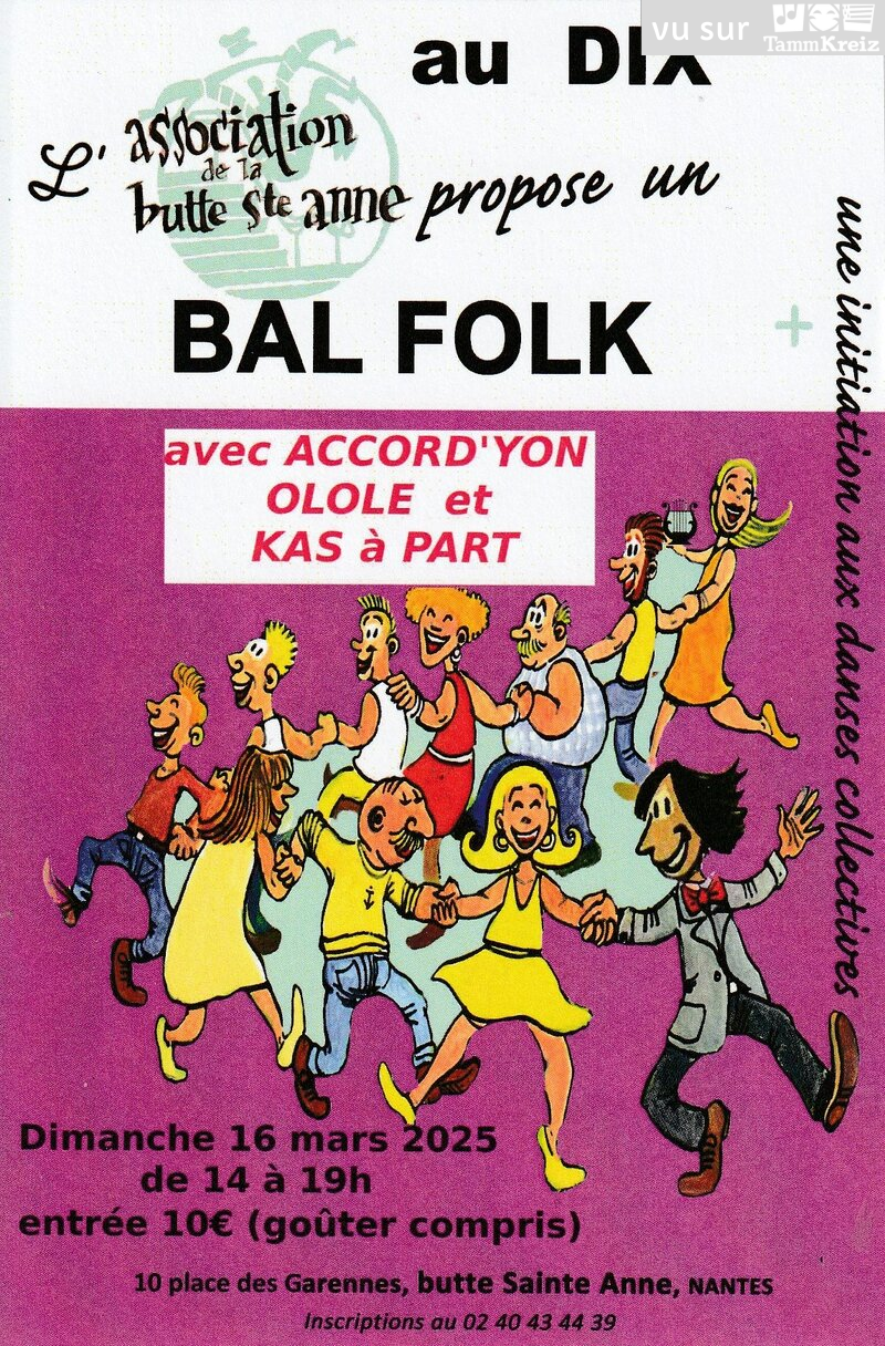Fest-deiz/bal à Nantes