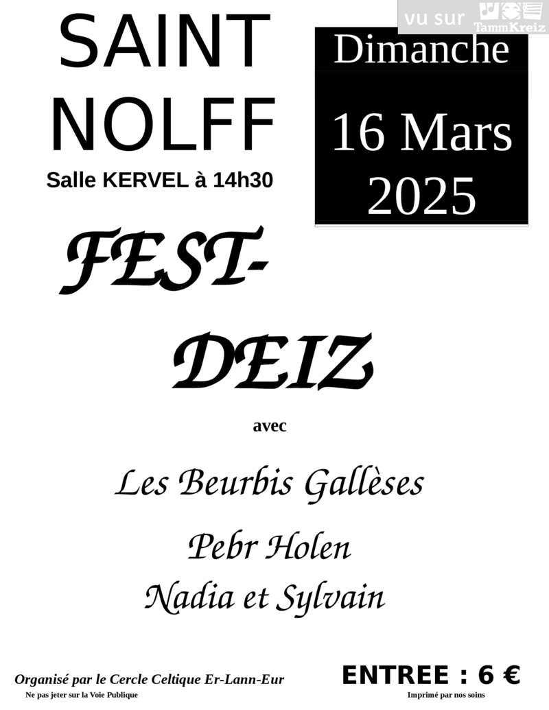 Fest Deiz à Saint-Nolff