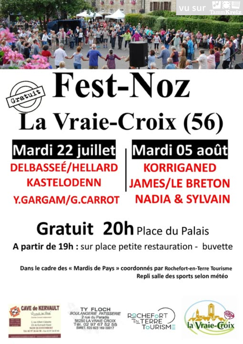 Fest Noz à La Vraie-Croix