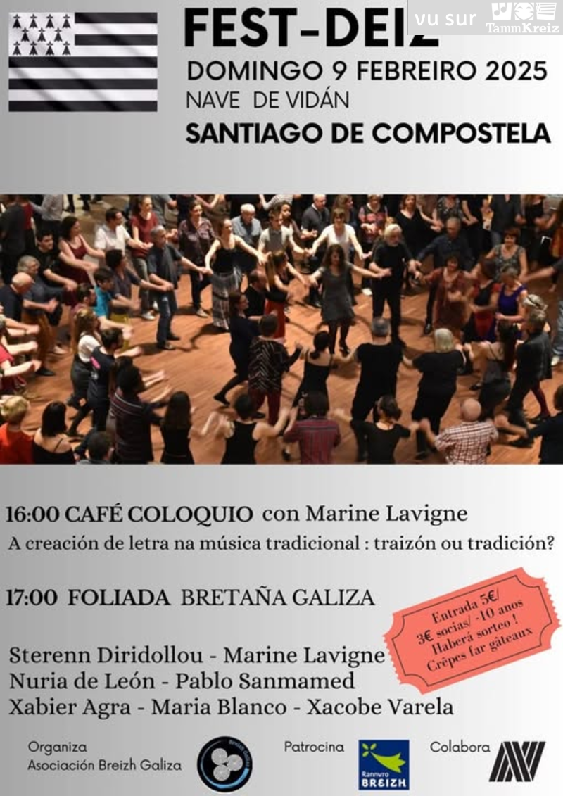 Fest Deiz à Santiago de Compostella