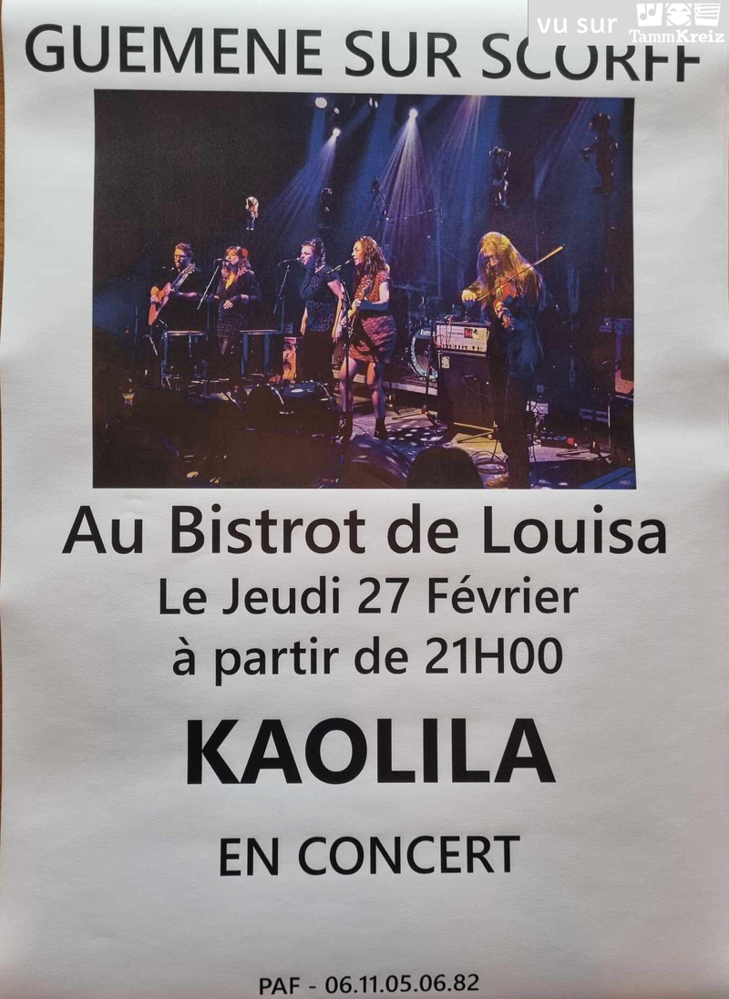 Concert à Guémené-sur-Scorff