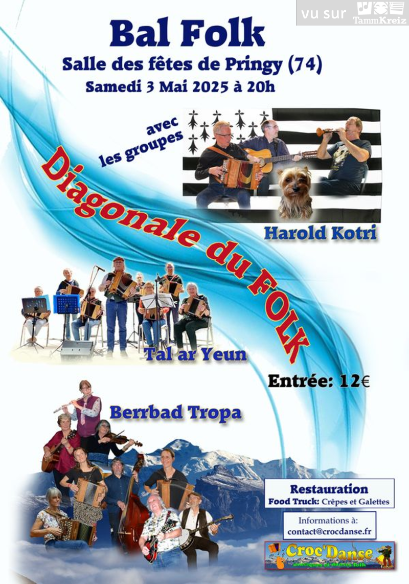 Fest-Noz/Bal folk à Annecy