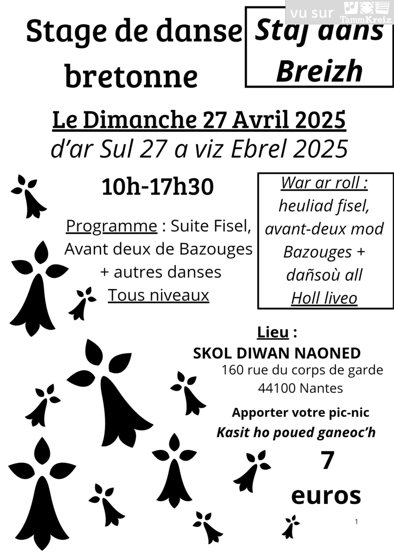 Stage à Nantes