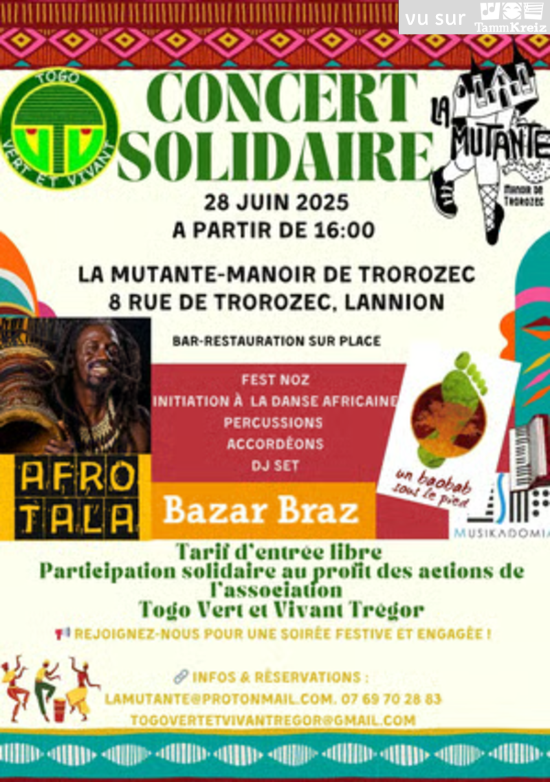 Concert et Fest-Noz à Lannion
