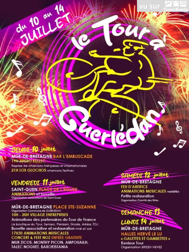 Concert et Fest-Noz à Guerledan