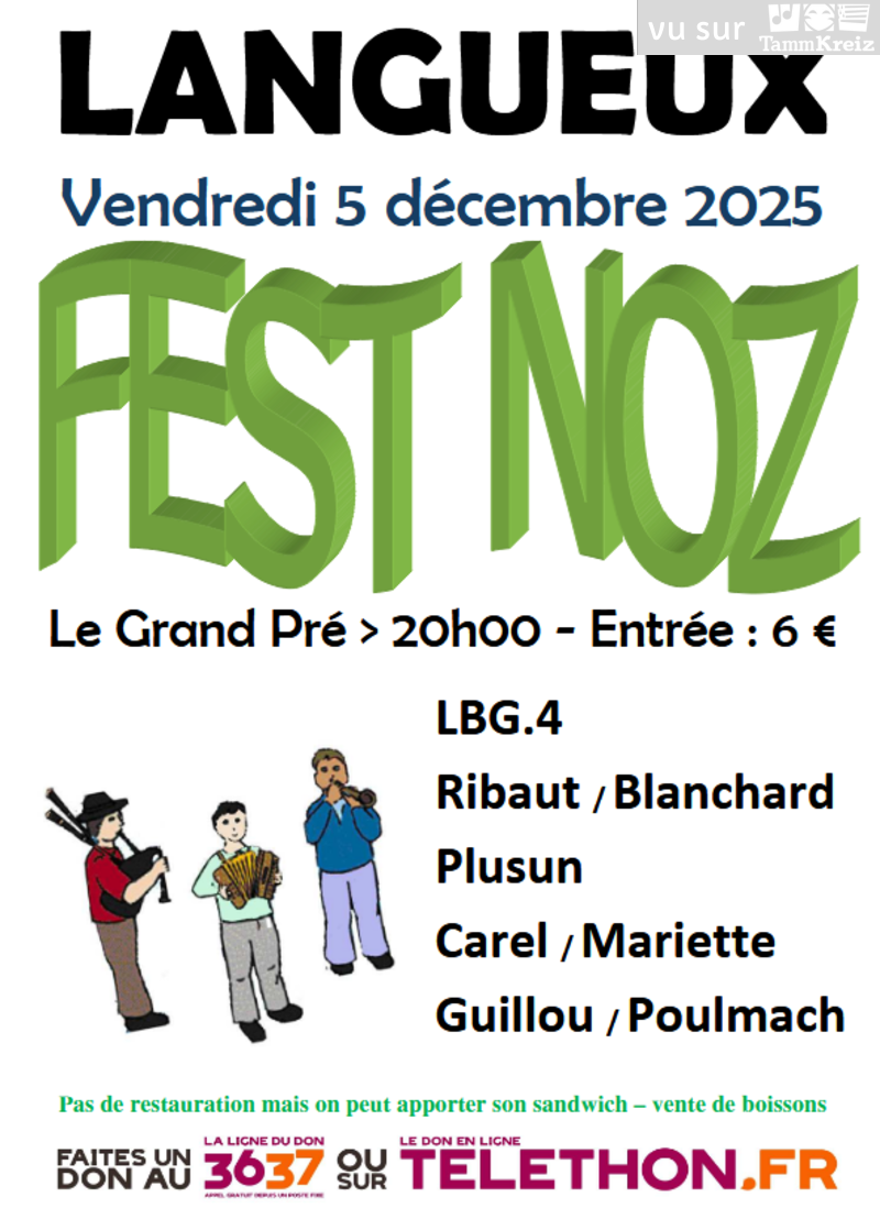 Fest Noz&nbsp;à&nbsp;Langueux