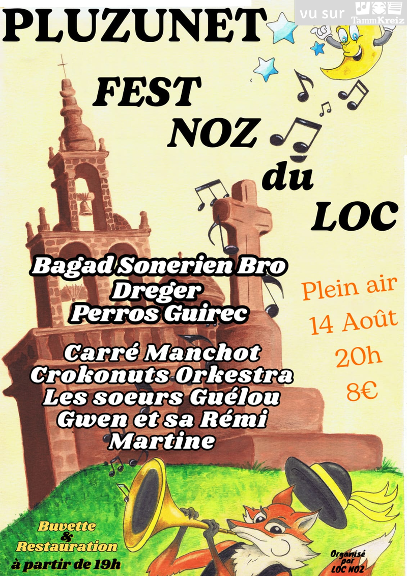 Fest Noz à Pluzunet